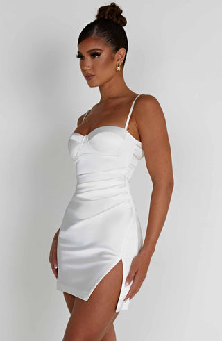 Mabel Mini Dress - Ivory - glavon