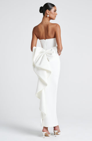 Magnolia Maxi Dress - Ivory - glavon