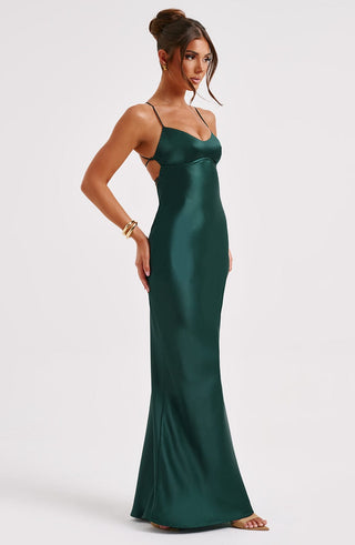 Malika Maxi Dress - Emerald - glavon