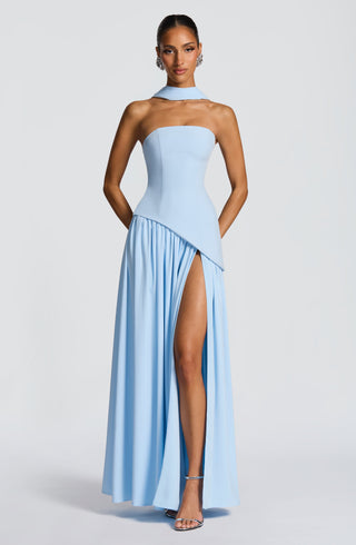 Maliyah Maxi Dress - Baby Blue - glavon
