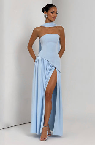 Maliyah Maxi Dress - Baby Blue - glavon