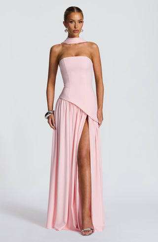 Maliyah Maxi Dress - Blush - glavon