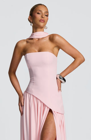 Maliyah Maxi Dress - Blush - glavon