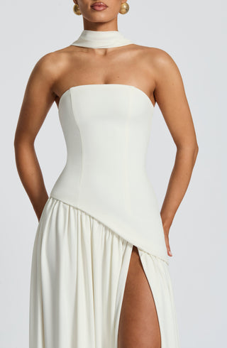 Maliyah Maxi Dress - Ivory - glavon