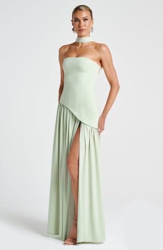 Maliyah Maxi Dress - Mint - glavon