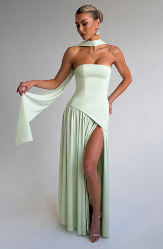 Maliyah Maxi Dress - Mint - glavon