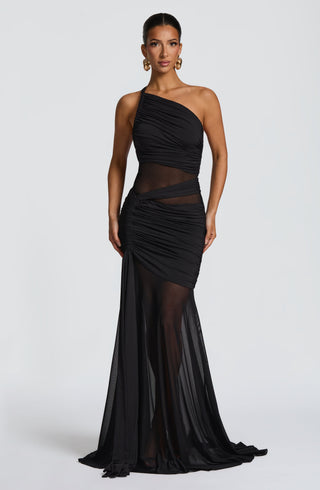 Marianne Maxi Dress - Black - glavon