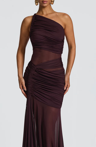 Marianne Maxi Dress - Plum - glavon