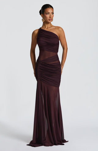 Marianne Maxi Dress - Plum - glavon