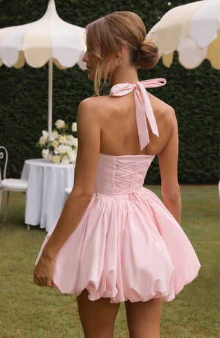 Maricia Mini Dress - Blush - glavon