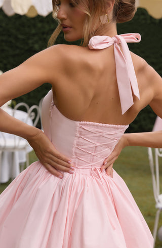 Maricia Mini Dress - Blush - glavon