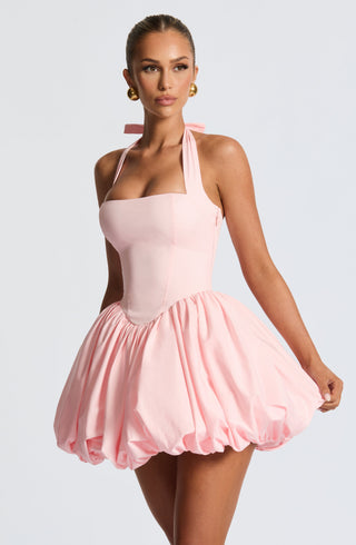 Maricia Mini Dress - Blush - glavon