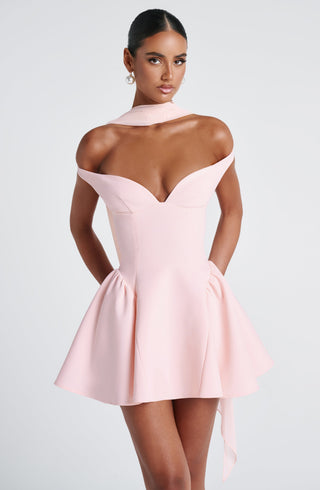 Marla Mini Dress - Blush - glavon