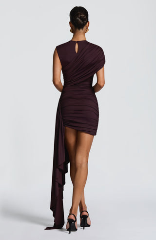 Marnie Mini Dress - Plum - glavon