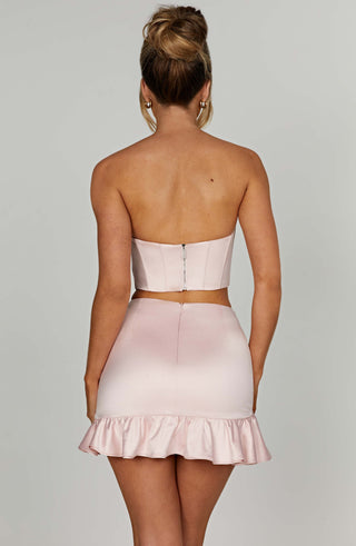 Maura Mini Skirt - Blush - glavon
