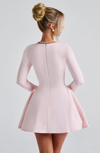 Megan Mini Dress - Blush - glavon