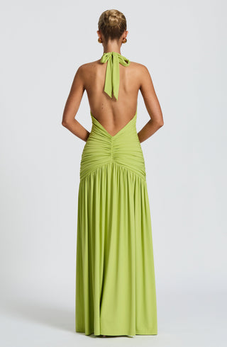 Melania Maxi Dress - Olive - glavon