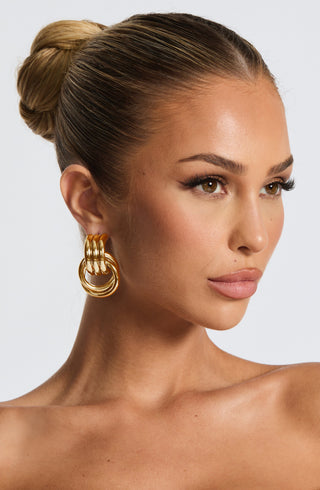 Melita Earring - Gold - glavon