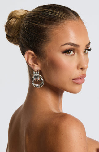 Melita Earring - Silver - glavon