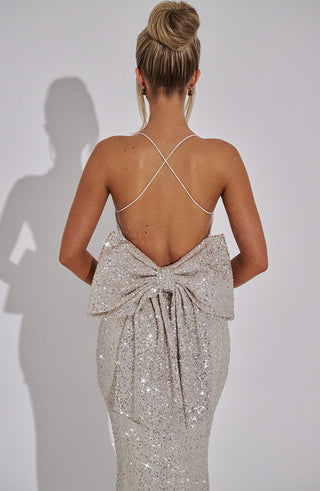 Meridith Maxi Dress - Champagne - glavon