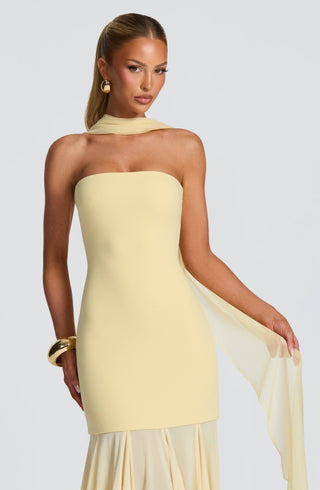 Merritt Gown - Lemon - glavon