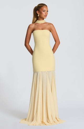 Merritt Gown - Lemon - glavon