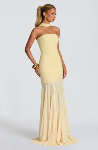 Merritt Gown - Lemon - glavon