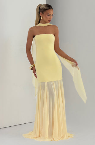 Merritt Gown - Lemon - glavon