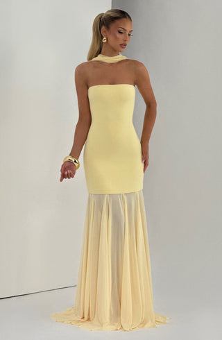 Merritt Gown - Lemon - glavon