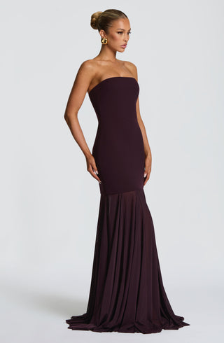 Merritt Gown - Plum - glavon