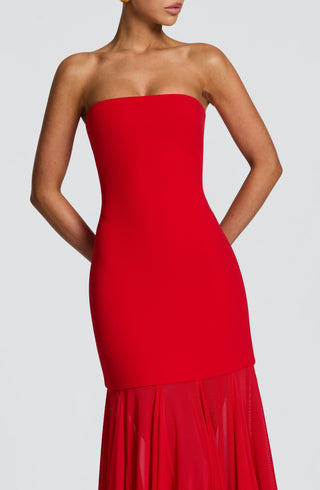 Merritt Gown - Red - glavon