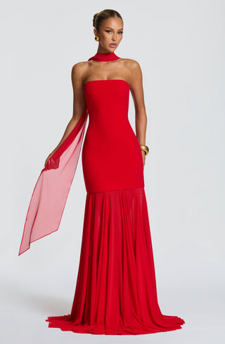 Merritt Gown - Red - glavon