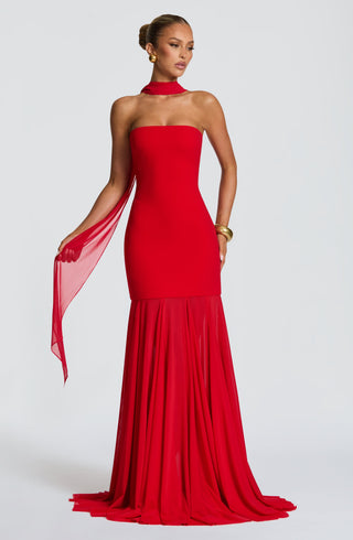 Merritt Gown - Red - glavon