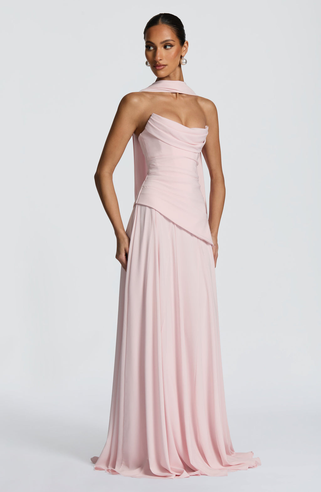 Mila Scarf - Blush - Napalia