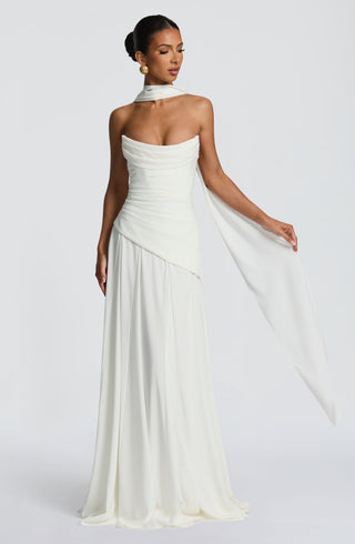 Mila Scarf - Ivory - glavon