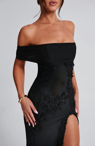 Milani Maxi Dress - Black - glavon