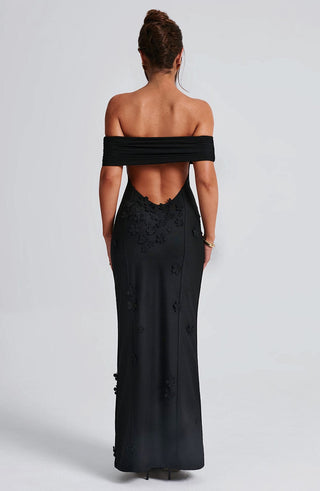Milani Maxi Dress - Black - glavon