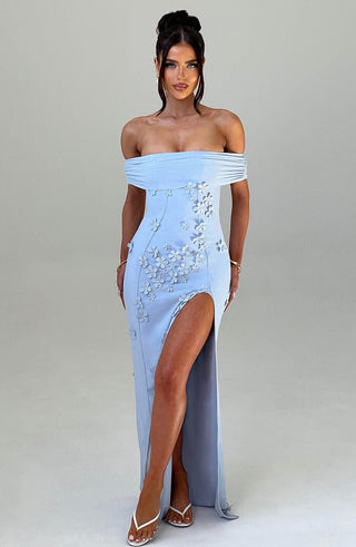 Milani Maxi Dress - Blue - glavon