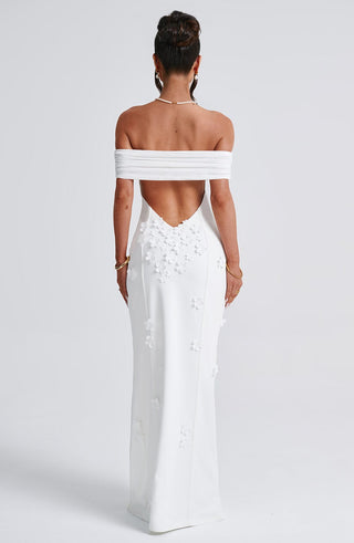 Milani Maxi Dress - Ivory - glavon