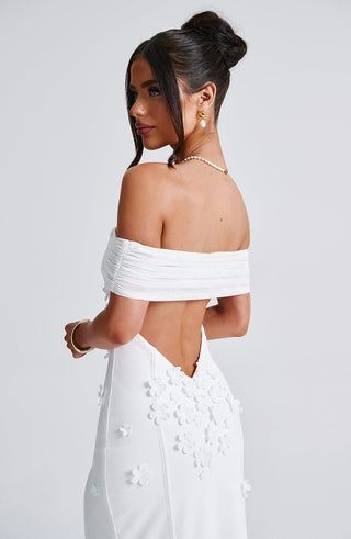 Milani Maxi Dress - Ivory - glavon