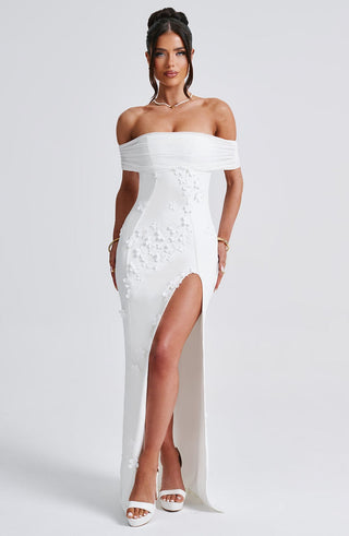 Milani Maxi Dress - Ivory - glavon