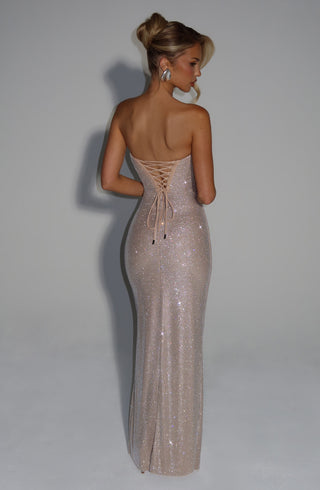Mirabella Maxi Dress - Nude - glavon
