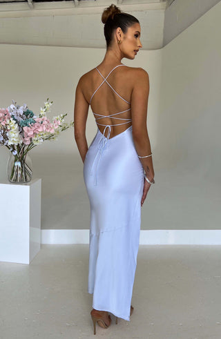 Misha Maxi Dress - Baby Blue - glavon