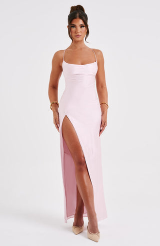 Misha Maxi Dress - Blush - glavon