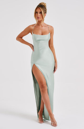 Misha Maxi Dress - Sage - glavon