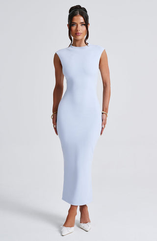 Moira Midi Dress - Blue - glavon