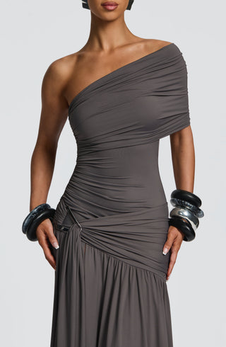 Monica Maxi Dress - Charcoal - glavon