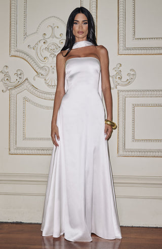 Morven Maxi Dress - Ivory - glavon