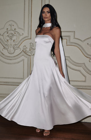 Morven Maxi Dress - Ivory - glavon