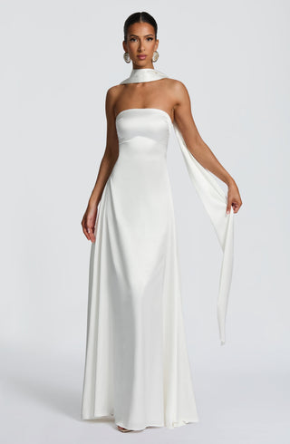 Morven Maxi Dress - Ivory - glavon